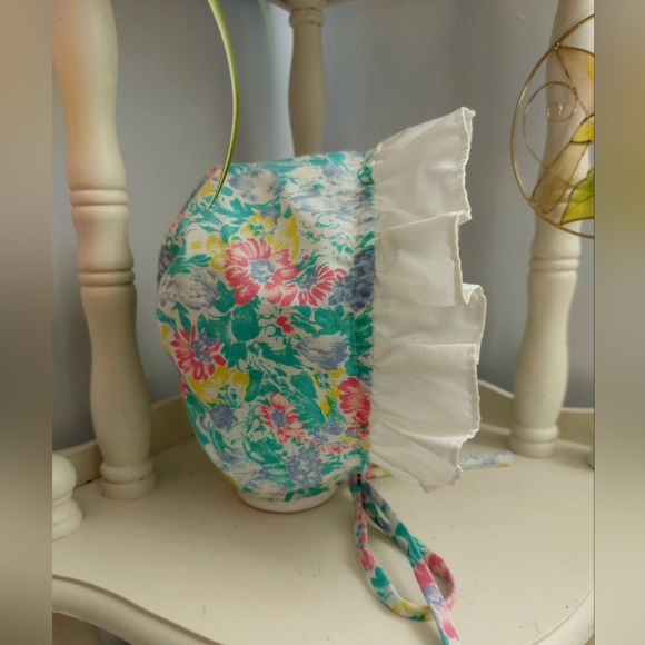 No Brand Other - Vintage floral baby bonnet